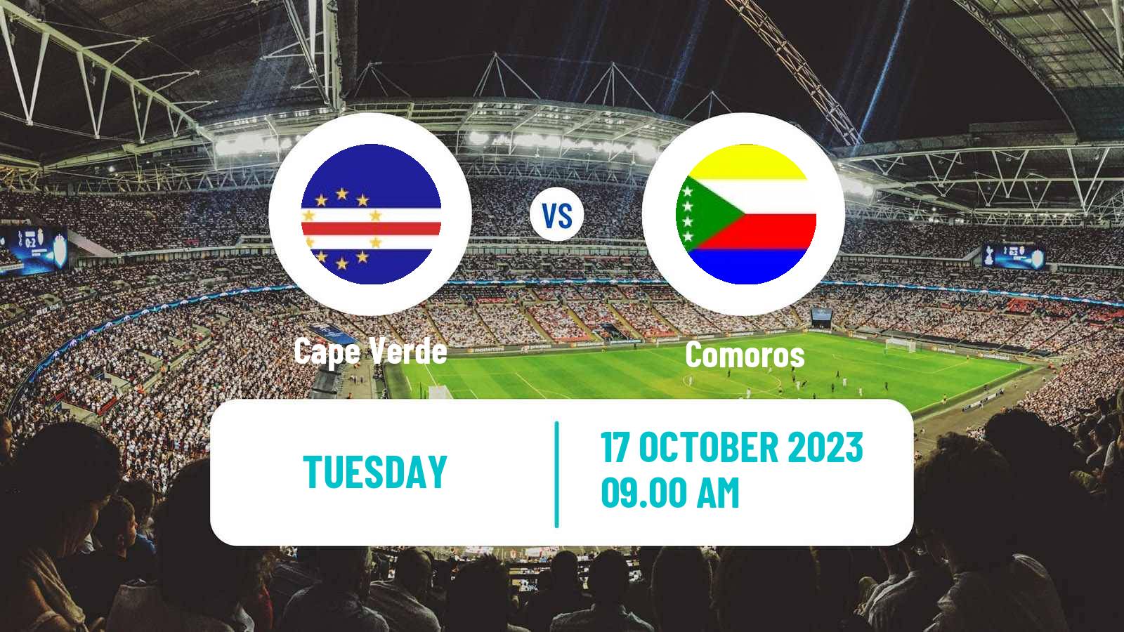 Soccer Friendly Cape Verde - Comoros