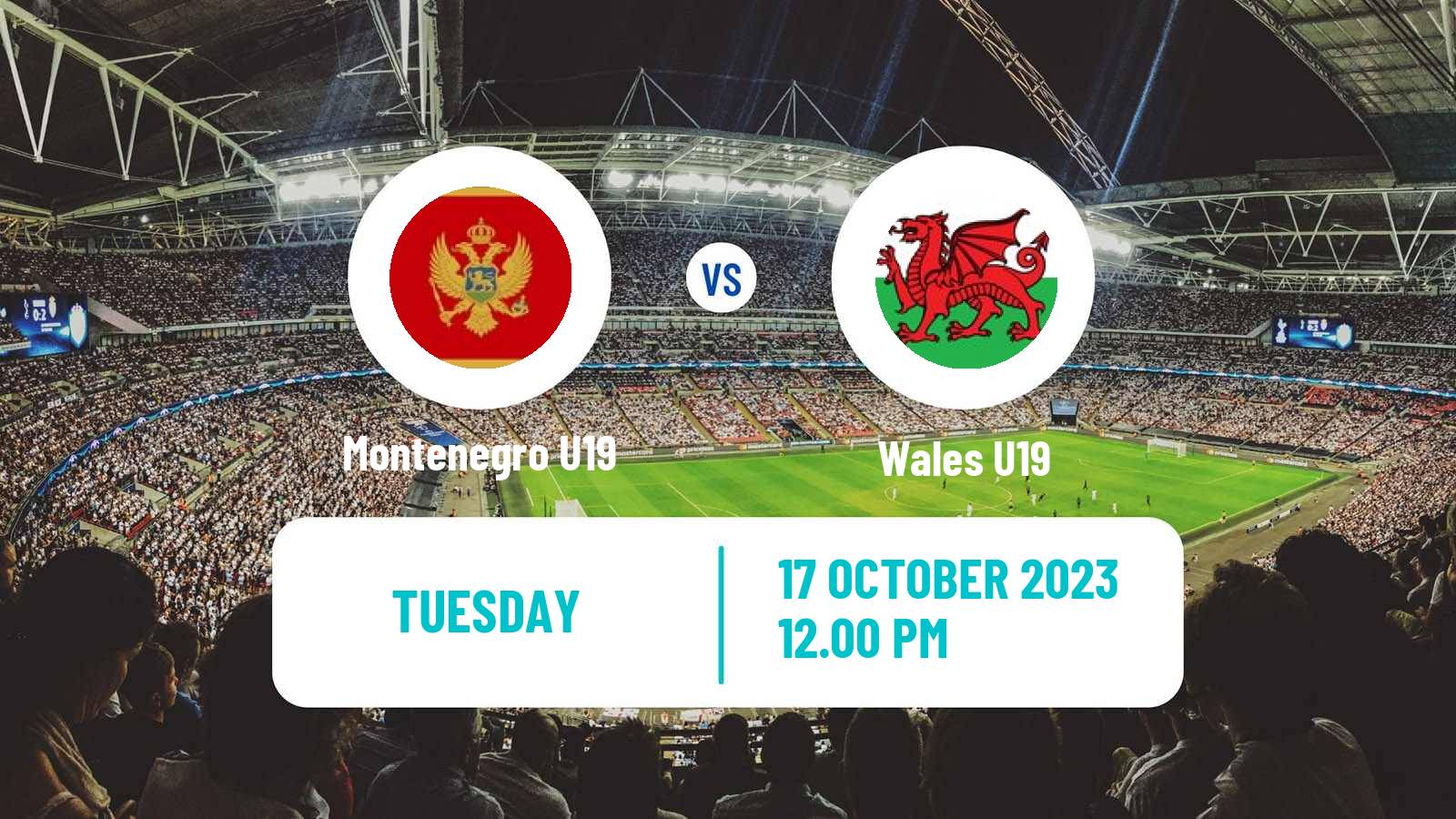 Soccer UEFA Euro U19 Montenegro U19 - Wales U19