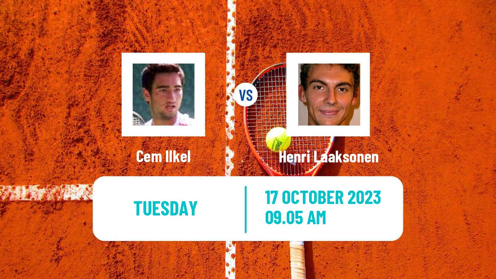 Tennis Hamburg Challenger Men Cem Ilkel - Henri Laaksonen