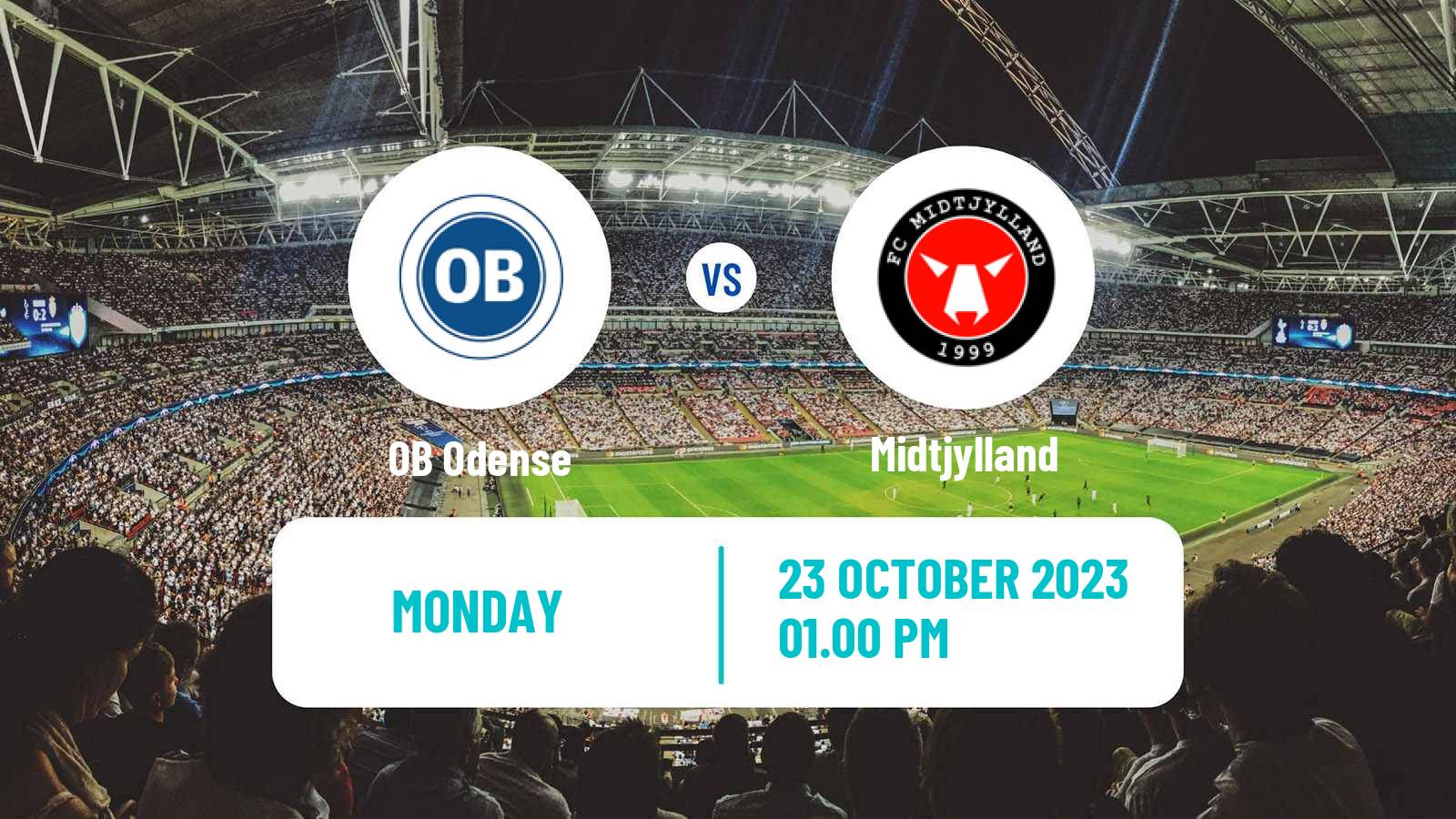 Soccer Danish Superliga OB Odense - Midtjylland