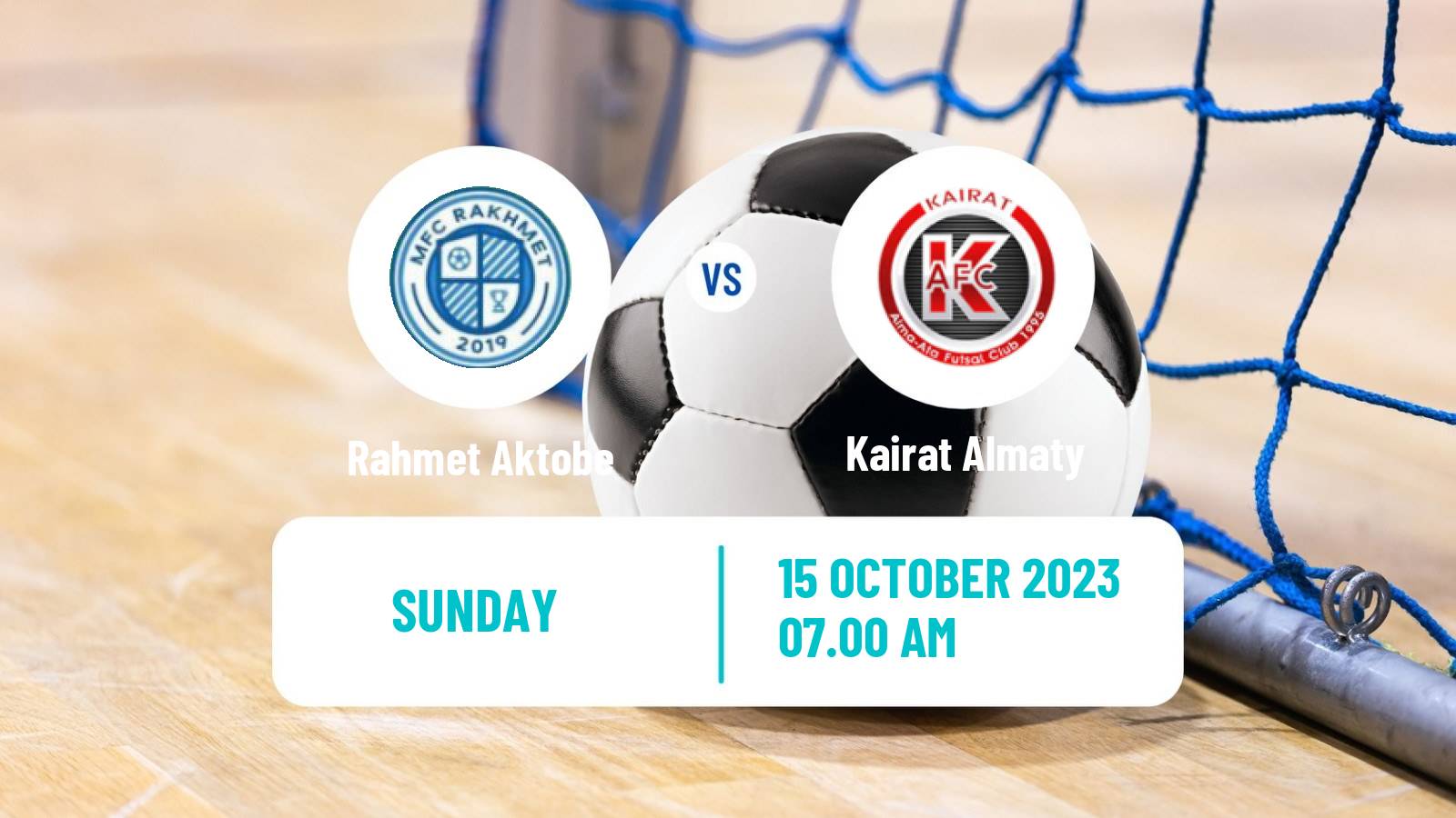 Futsal Kazakh Championship Futsal Rahmet Aktobe - Kairat Almaty