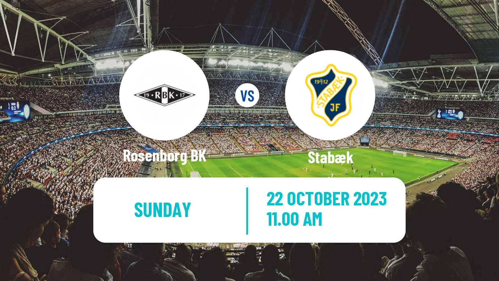 Soccer Norwegian Eliteserien Rosenborg - Stabæk