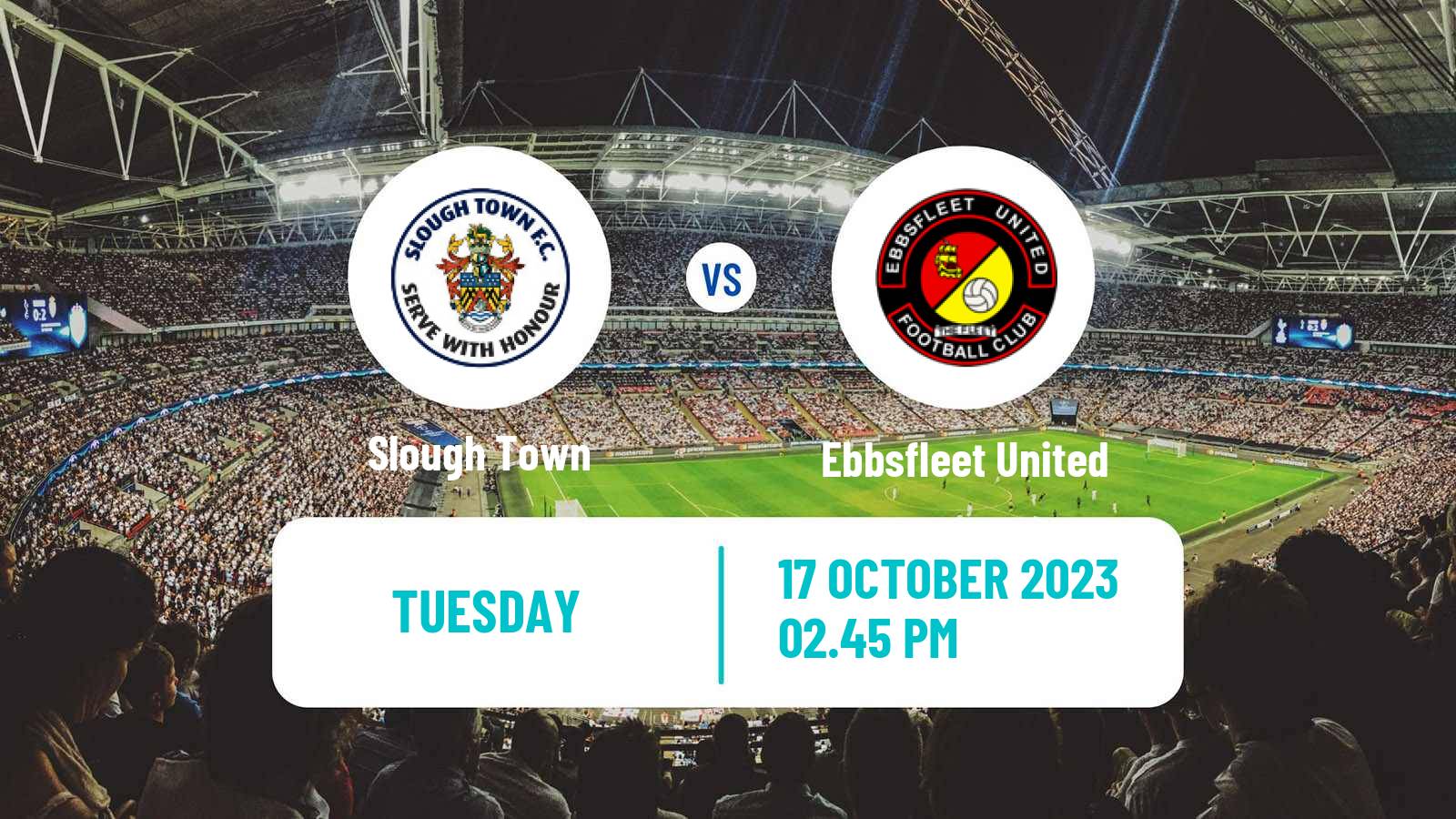 Soccer English FA Cup Slough Town - Ebbsfleet United