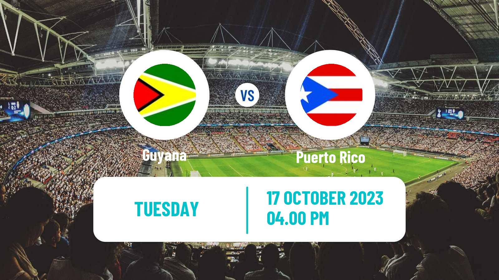 Soccer CONCACAF Nations League Guyana - Puerto Rico