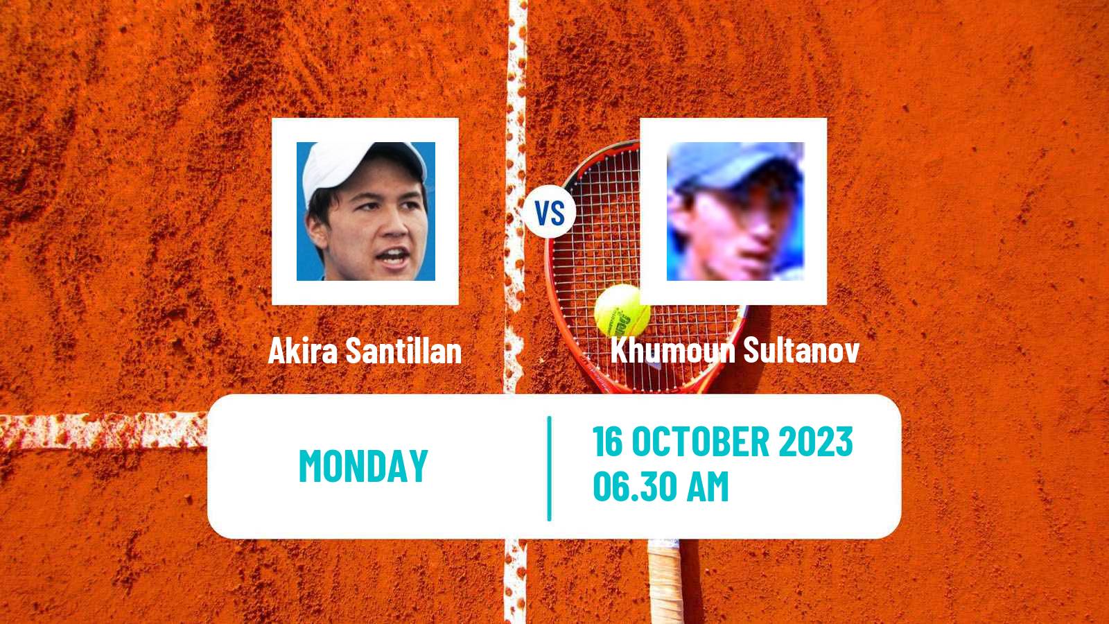 Tennis Hamburg Challenger Men Akira Santillan - Khumoun Sultanov