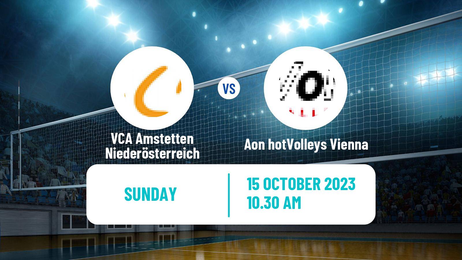 Volleyball Austrian Cup Volleyball VCA Amstetten Niederösterreich - Aon hotVolleys Vienna