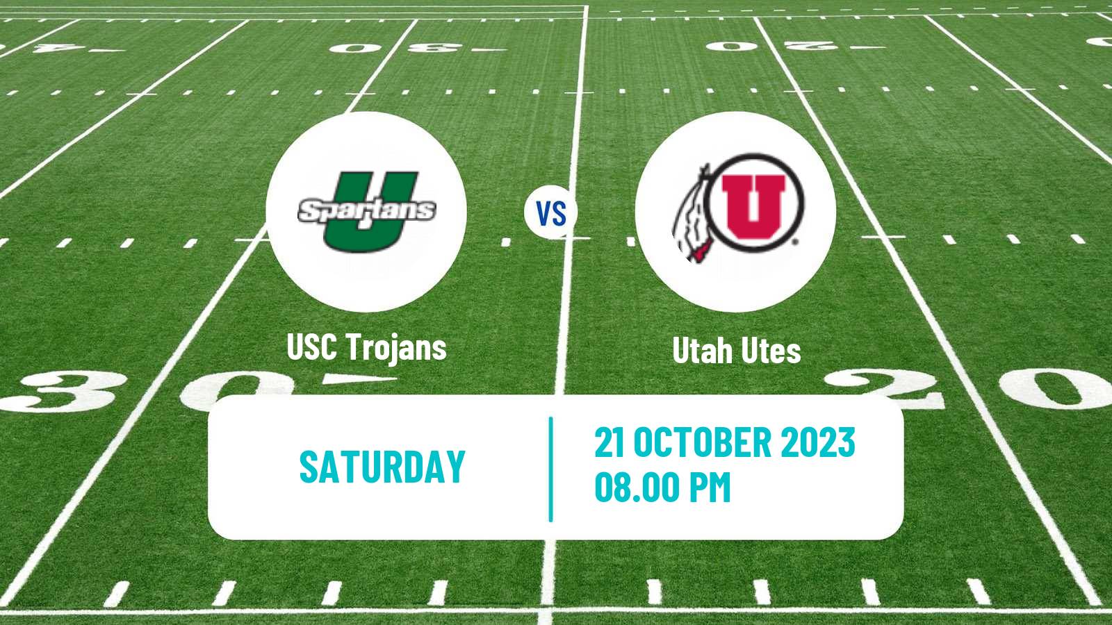 American football NCAA College Football USC Trojans - Utah Utes