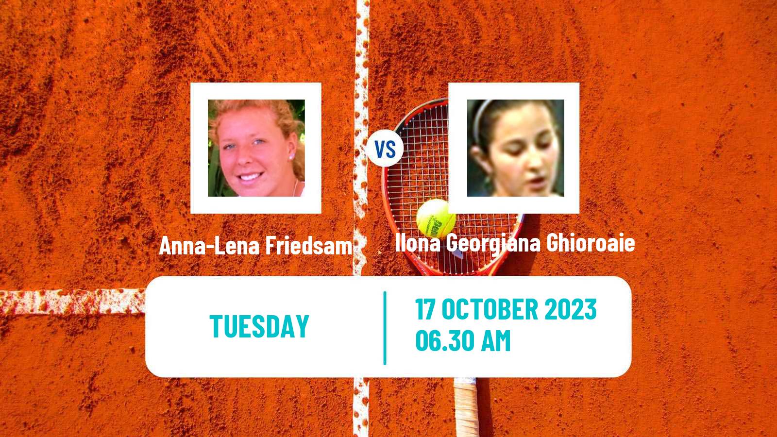 Tennis WTA Cluj Napoca Anna-Lena Friedsam - Ilona Georgiana Ghioroaie