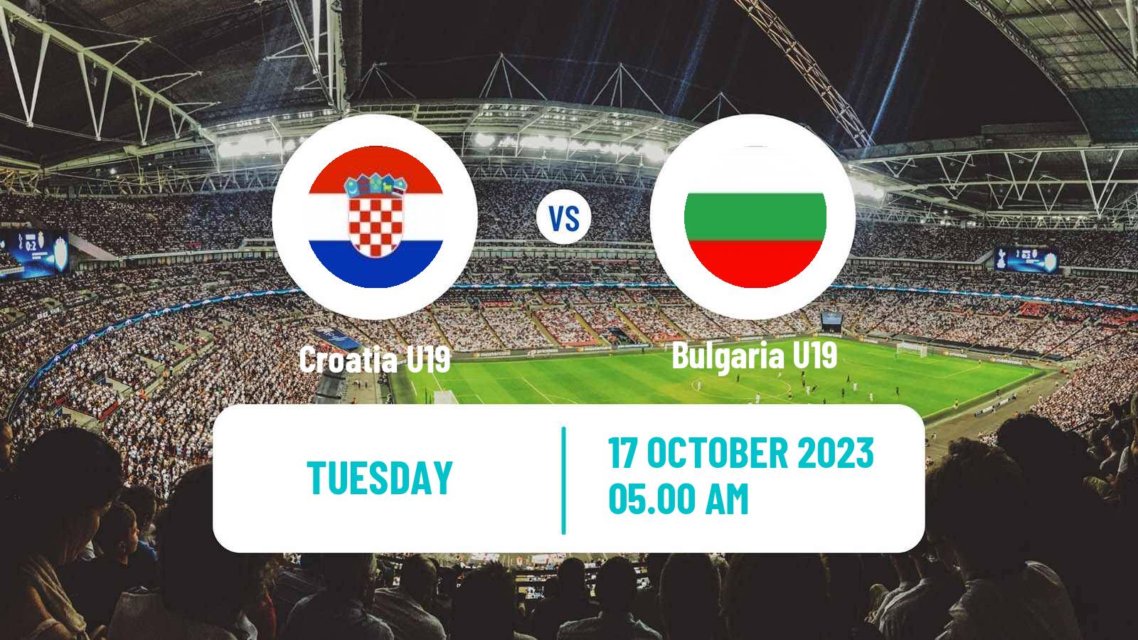 Soccer Friendly Croatia U19 - Bulgaria U19