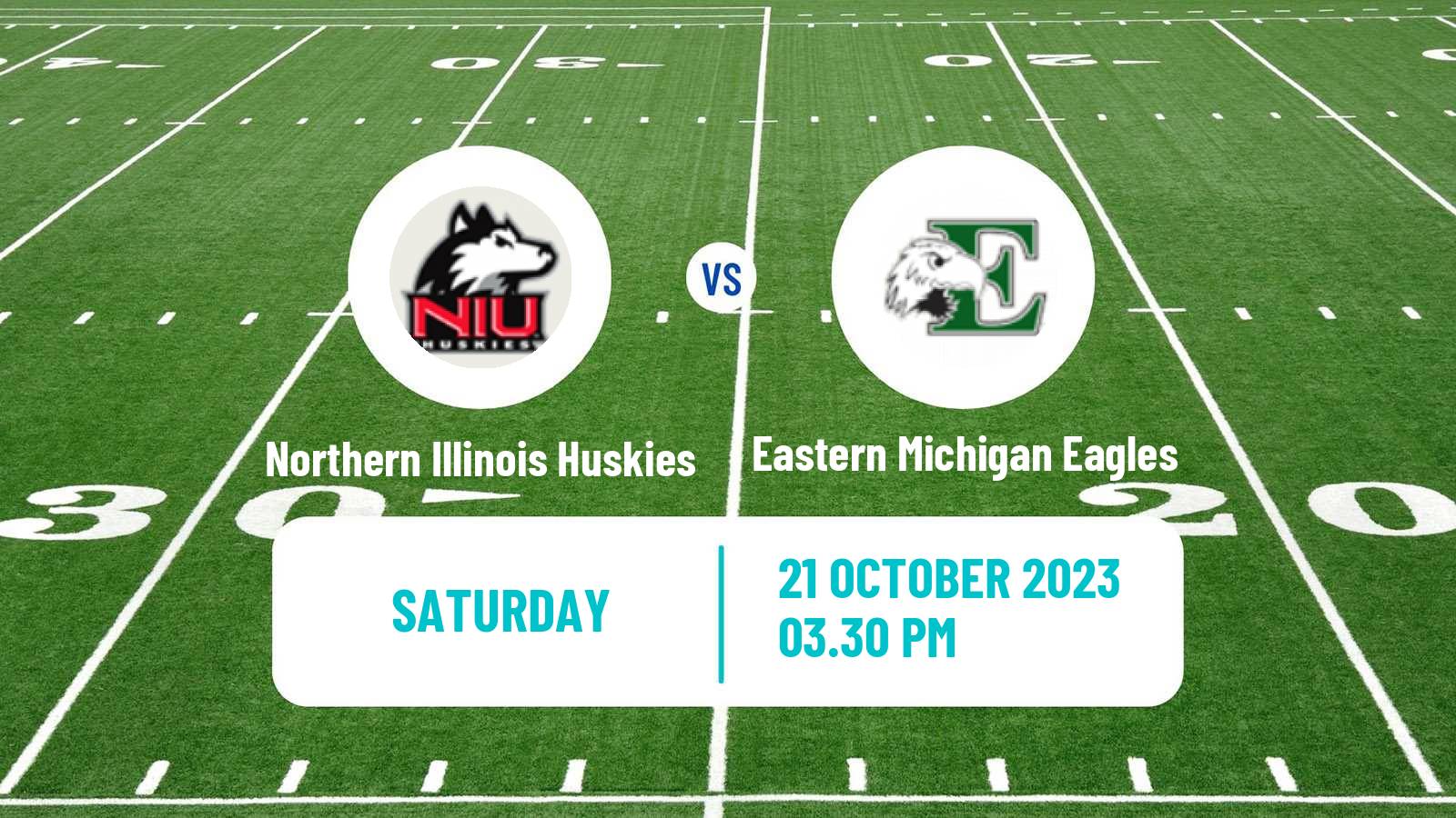 American football NCAA College Football Northern Illinois Huskies - Eastern Michigan Eagles