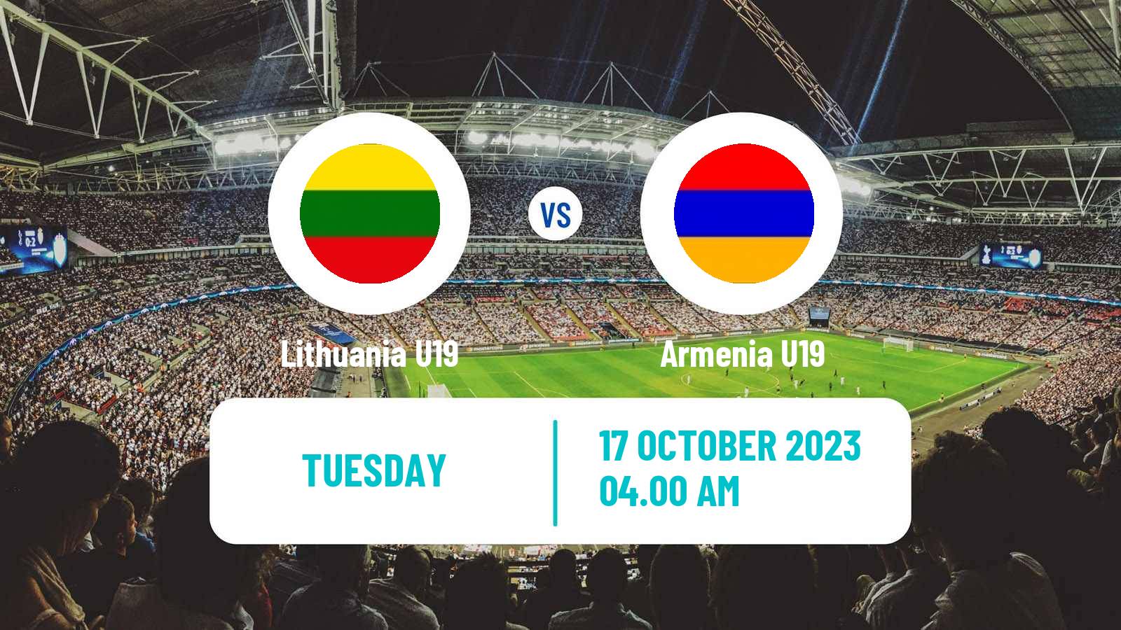 Soccer Friendly Lithuania U19 - Armenia U19