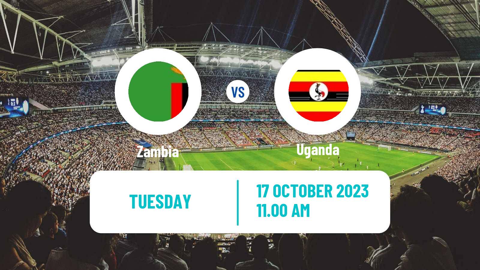Soccer Friendly Zambia - Uganda