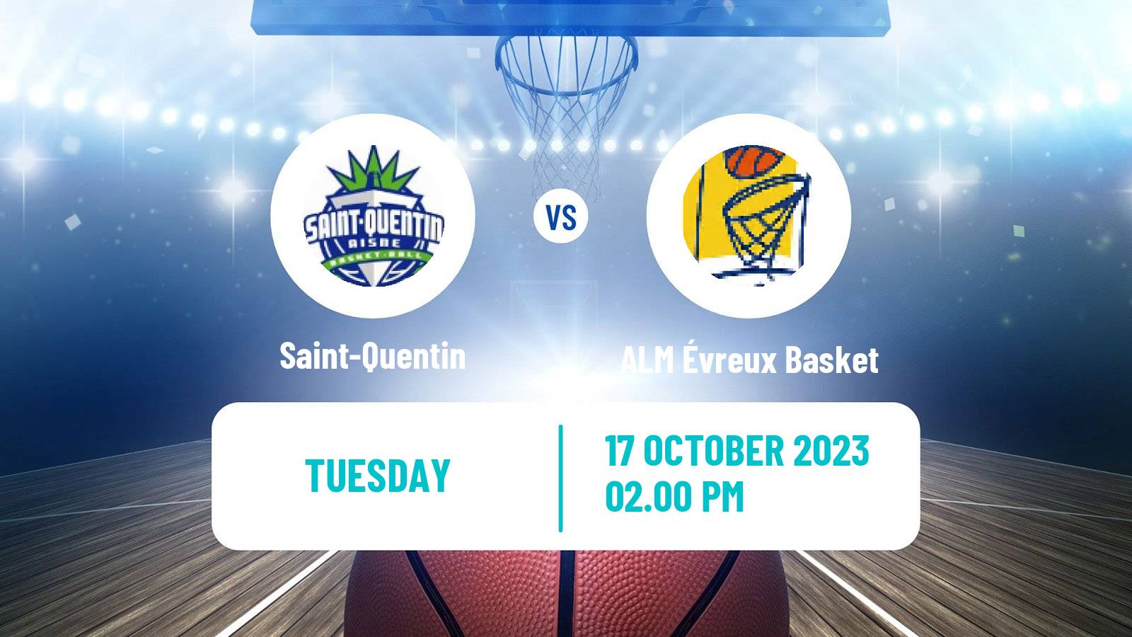 Basketball French Cup Basketball Saint-Quentin - ALM Évreux Basket