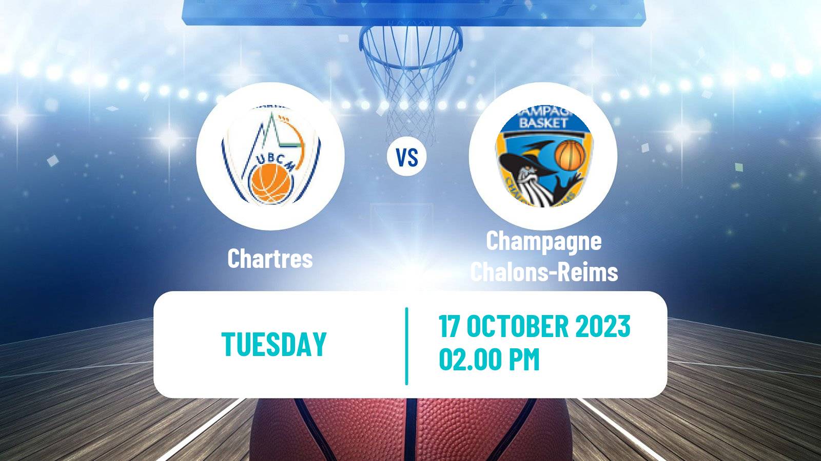 Basketball French Cup Basketball Chartres - Champagne Chalons-Reims