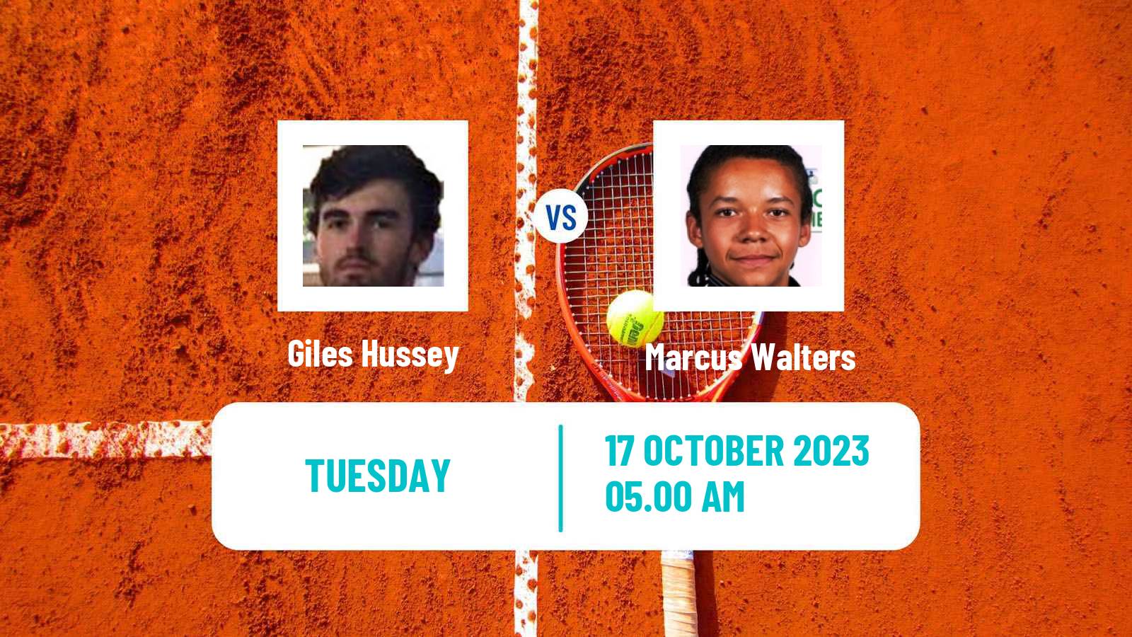 Tennis ITF M25 Edgbaston Men Giles Hussey - Marcus Walters