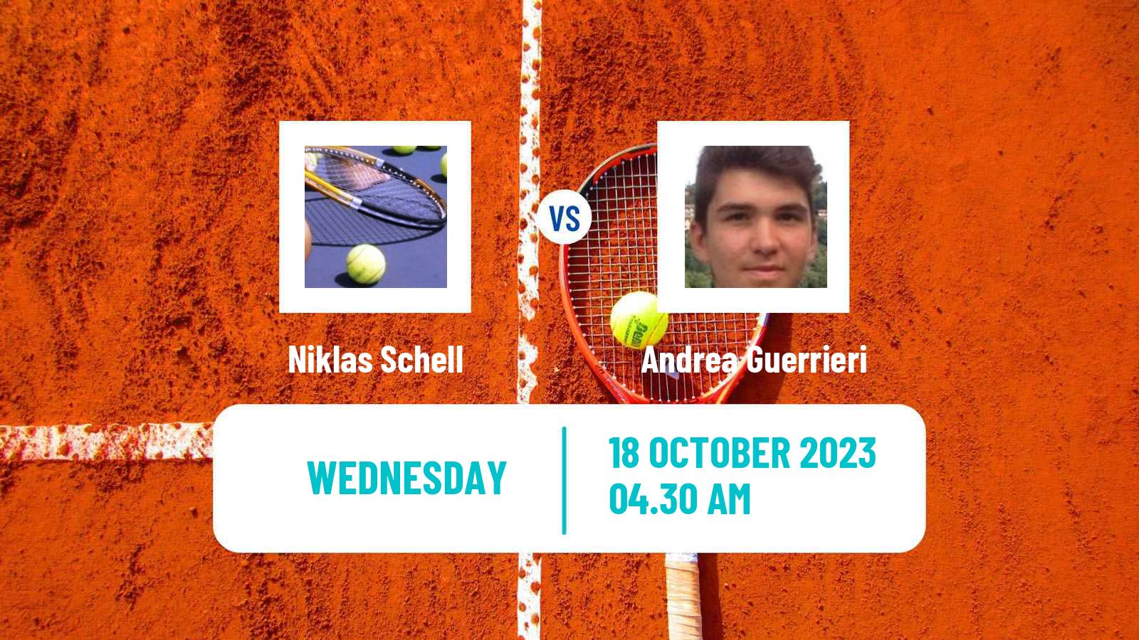 Tennis ITF M25 Tavira 2 Men Niklas Schell - Andrea Guerrieri