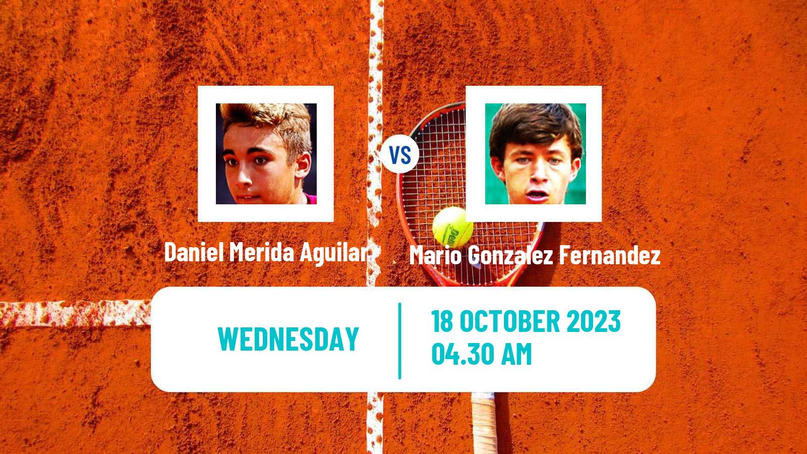 Tennis ITF M25 Tavira 2 Men Daniel Merida Aguilar - Mario Gonzalez Fernandez
