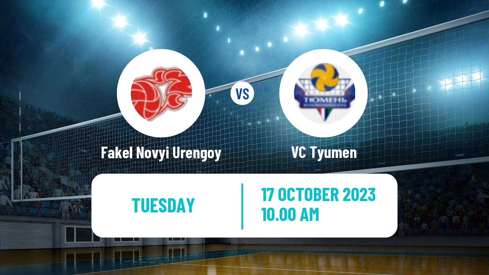 Volleyball Russian Cup Volleyball Fakel Novyi Urengoy - Tyumen