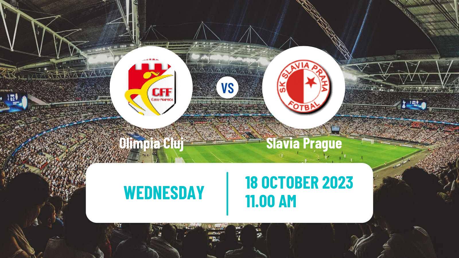 Soccer UEFA Champions League Women Olimpia Cluj - Slavia Prague