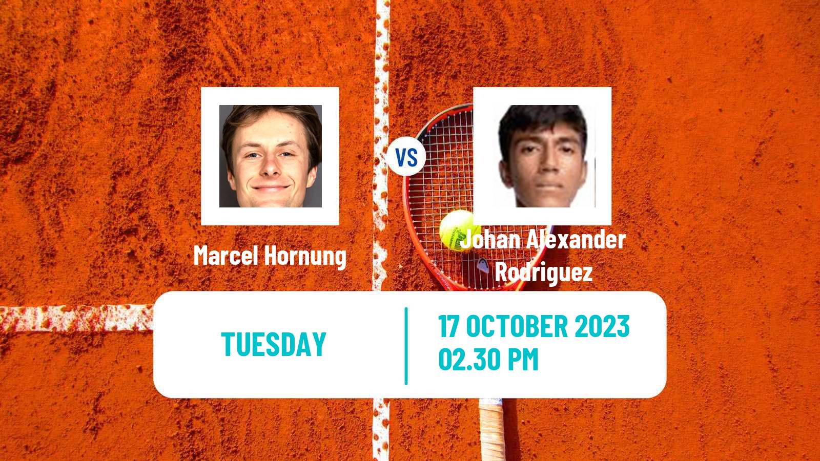 Tennis ITF M15 Morelia Men Marcel Hornung - Johan Alexander Rodriguez