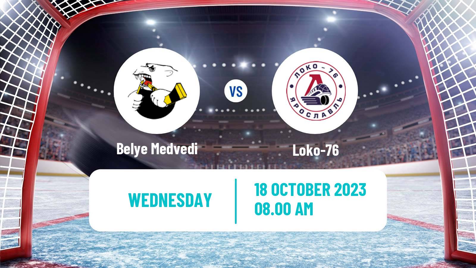 Hockey MHL Belye Medvedi - Loko-76