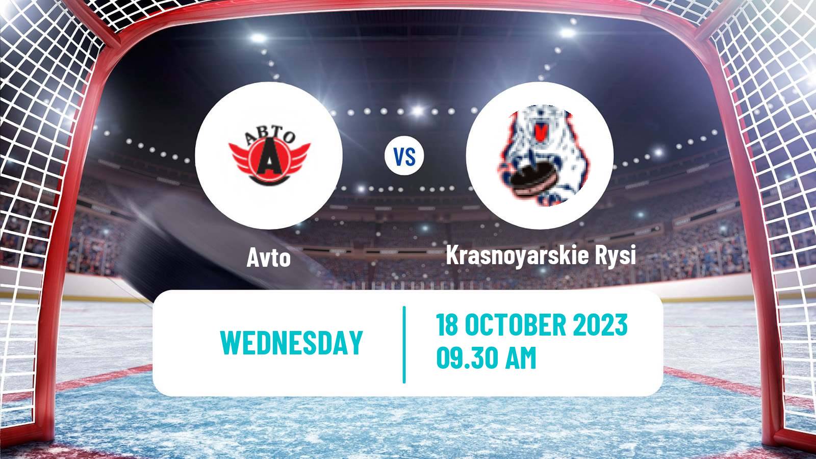 Hockey MHL Avto - Krasnoyarskie Rysi