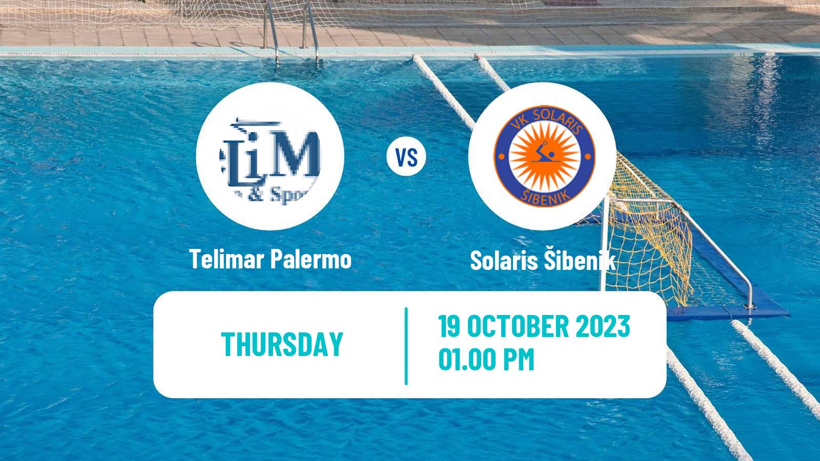 Water polo Euro Cup Water Polo Telimar Palermo - Solaris Šibenik