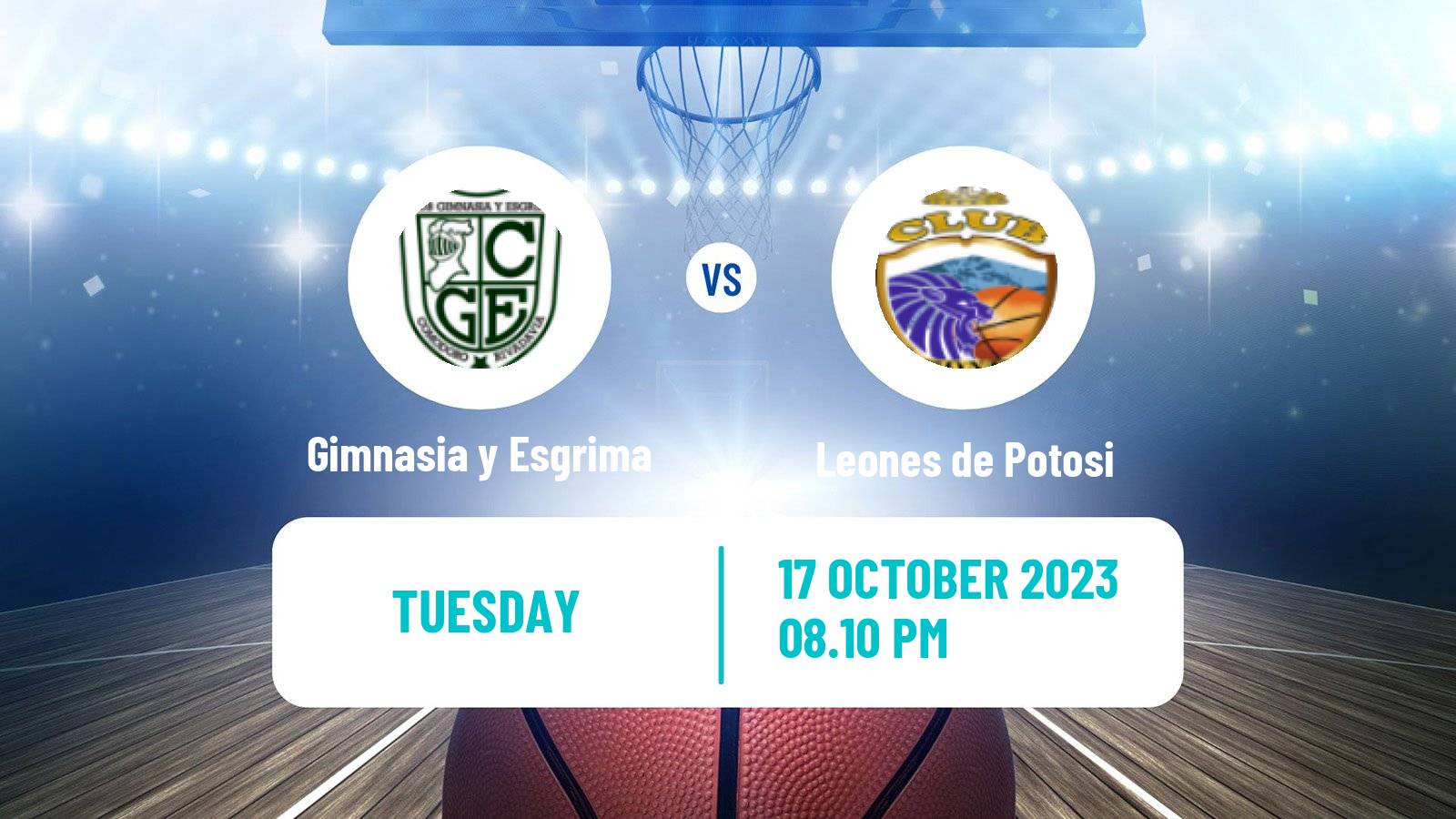 Basketball Basketball South American League Gimnasia y Esgrima - Leones de Potosi