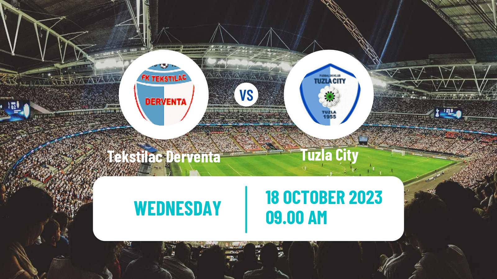 Soccer Bosnian Cup Tekstilac Derventa - Tuzla City