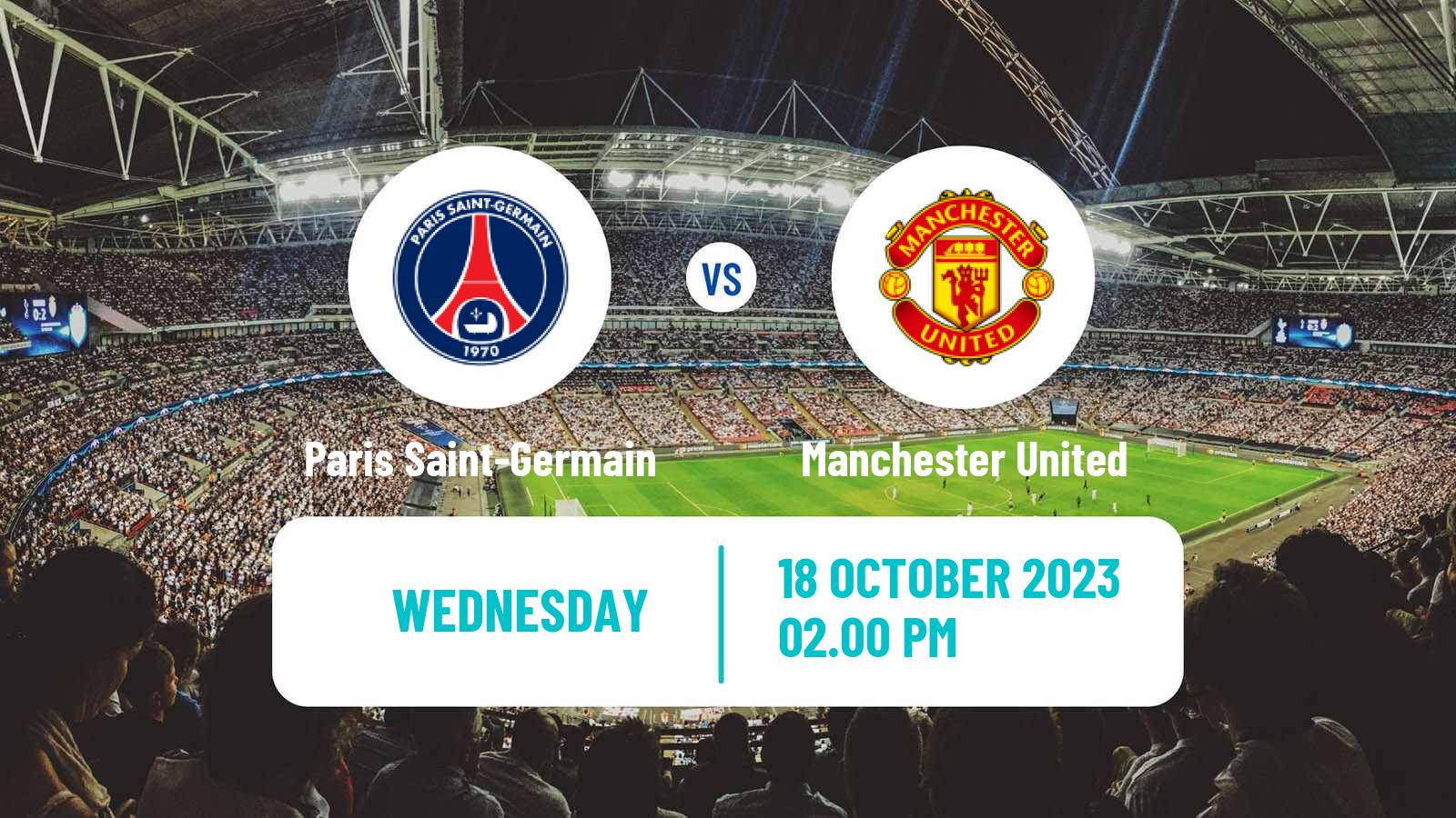 Soccer UEFA Champions League Women Paris Saint-Germain - Manchester United