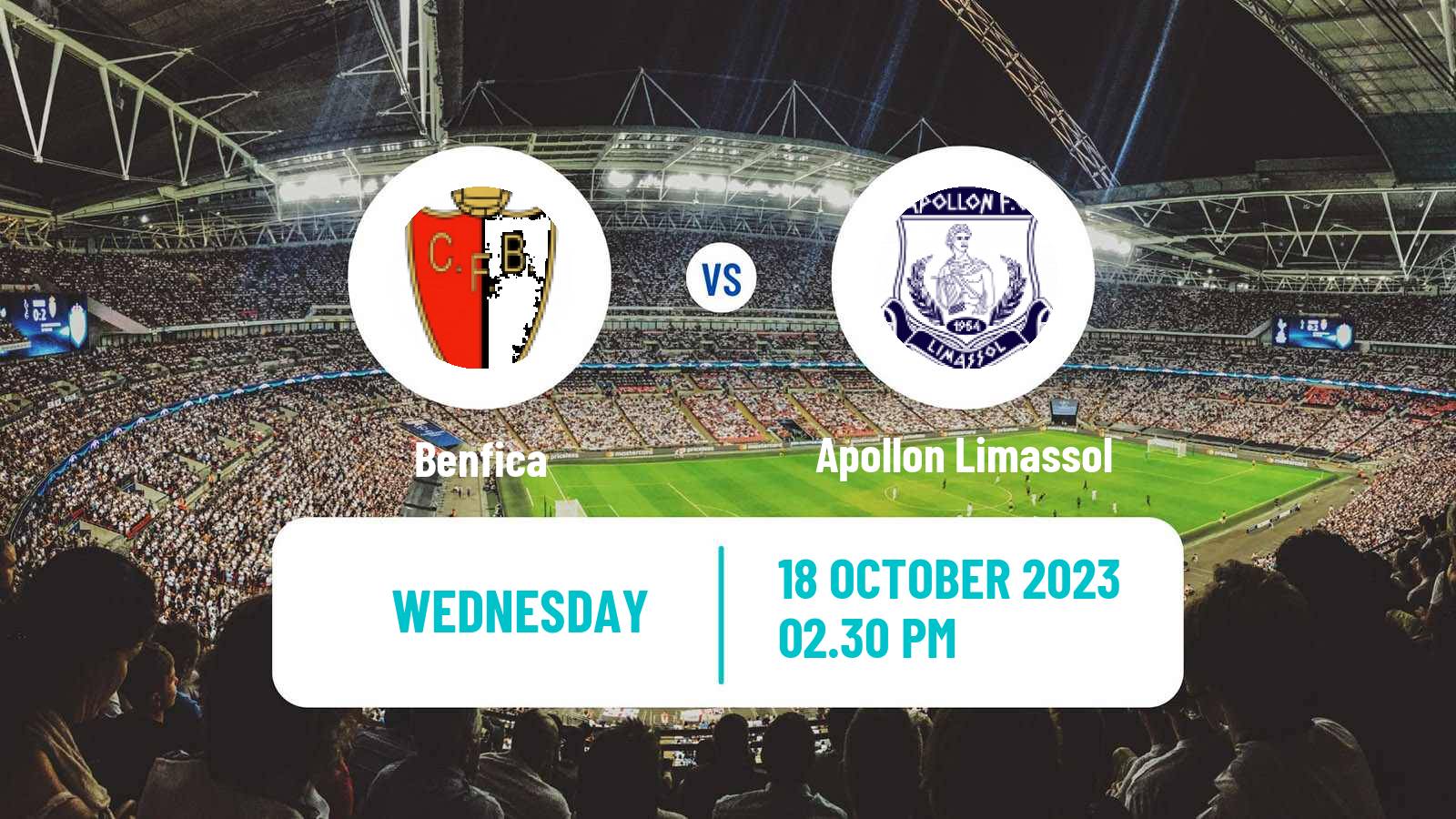 Soccer UEFA Champions League Women Benfica - Apollon Limassol