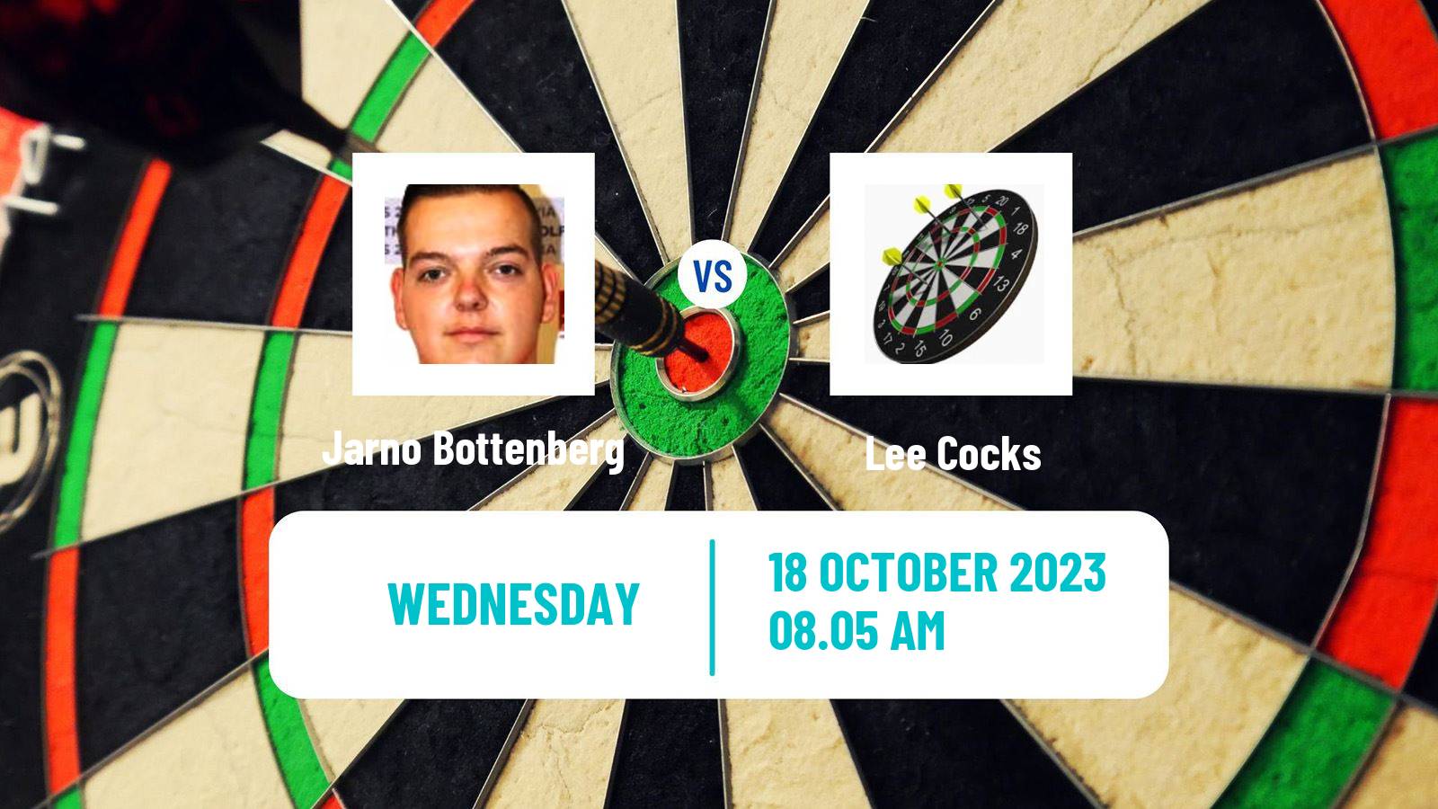 Darts Modus Super Series Jarno Bottenberg - Lee Cocks