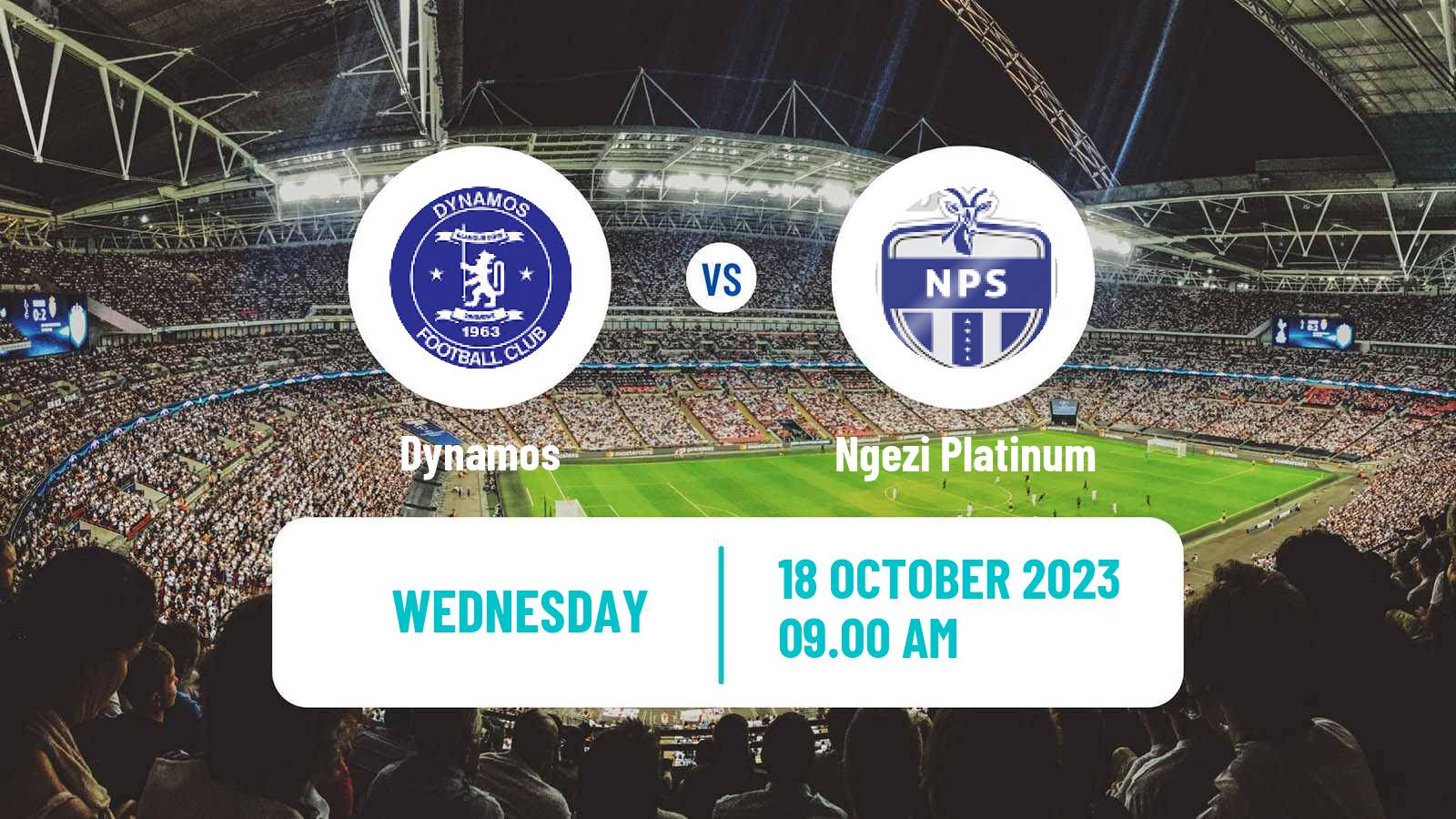 Soccer Zimbabwe Premier League Dynamos - Ngezi Platinum