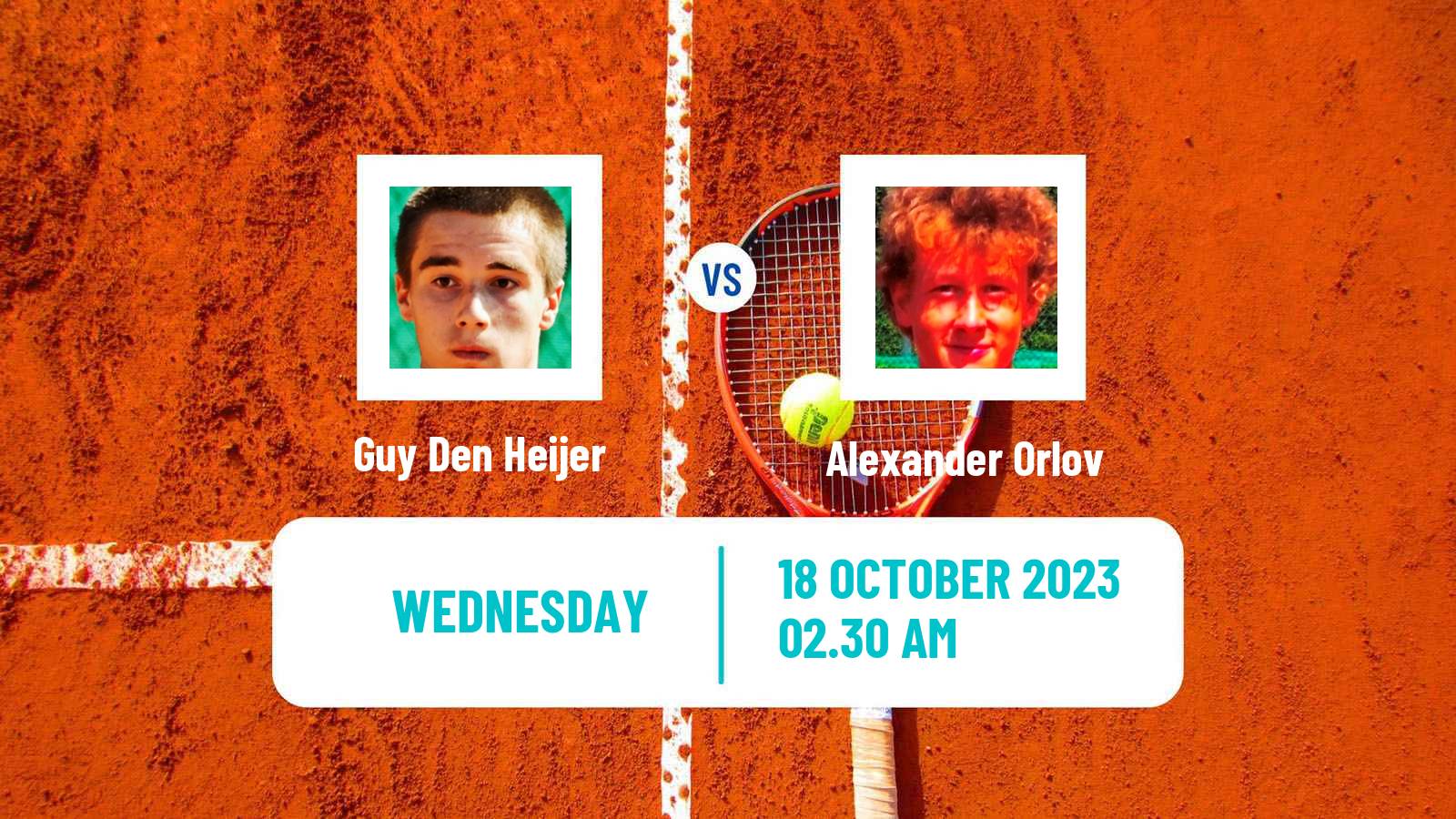 Tennis ITF M15 Heraklion 3 Men Guy Den Heijer - Alexander Orlov