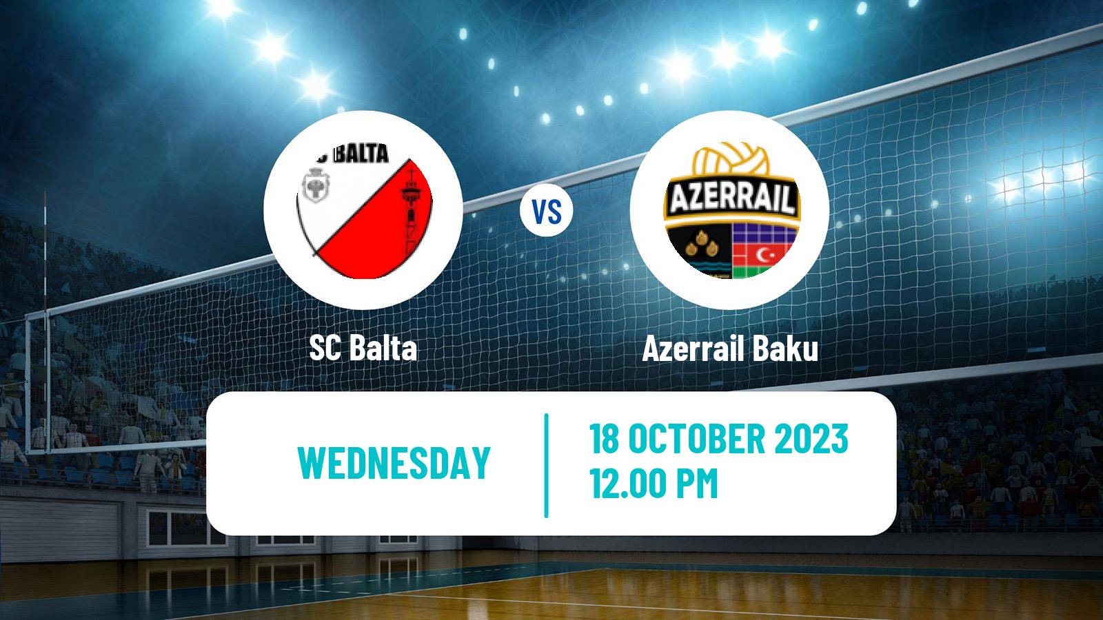 Volleyball CEV Challenge Cup Women Balta - Azerrail Baku