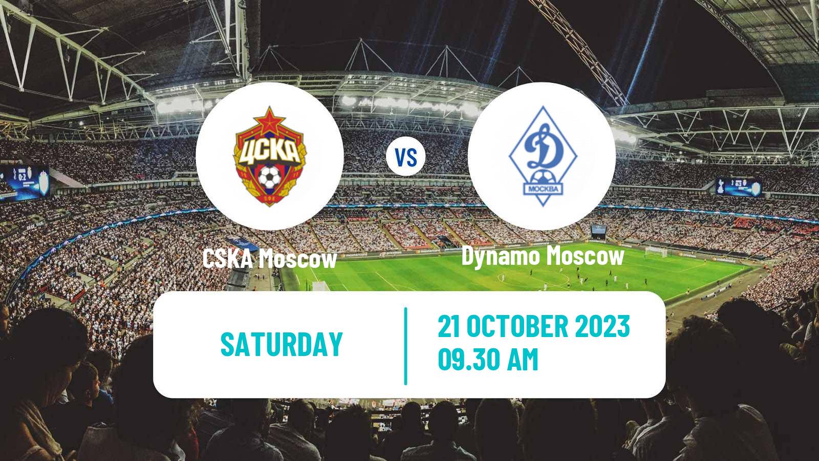 Soccer Russian Supreme Division Women CSKA Moscow - Dynamo Moscow
