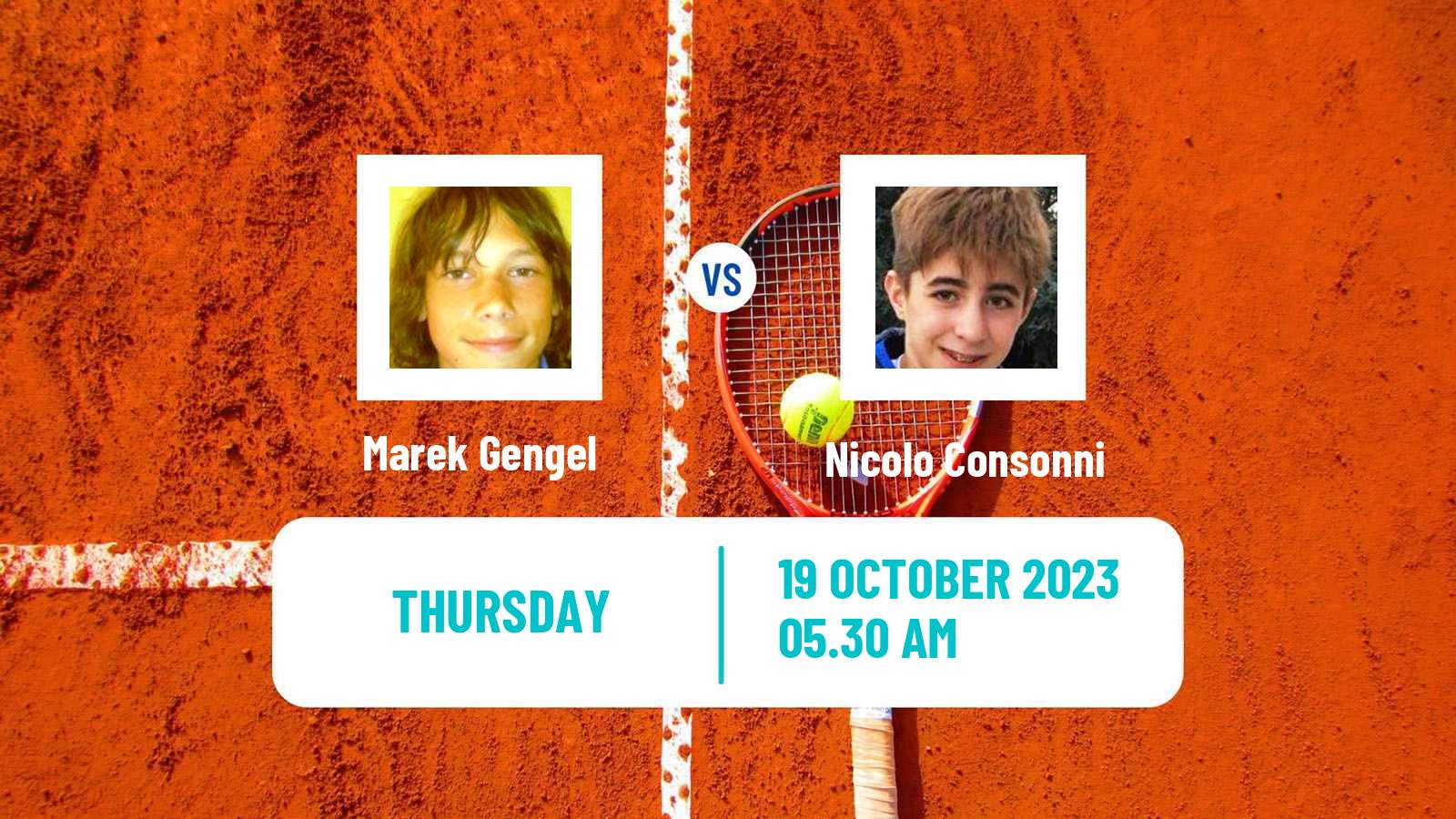 Tennis ITF M15 Sharm Elsheikh 14 Men Marek Gengel - Nicolo Consonni