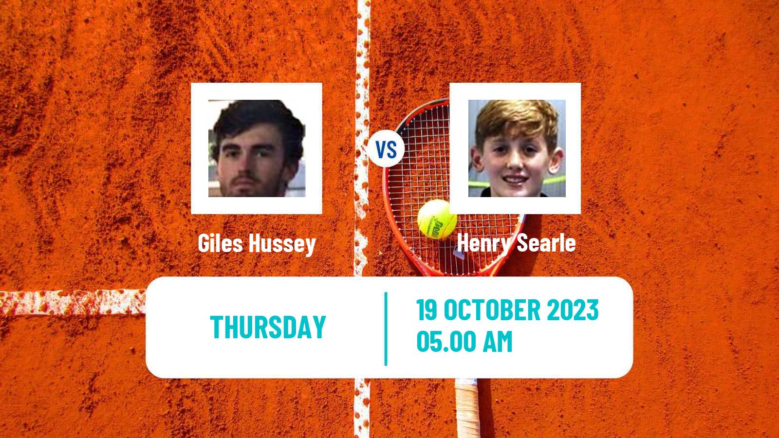 Tennis ITF M25 Edgbaston Men Giles Hussey - Henry Searle