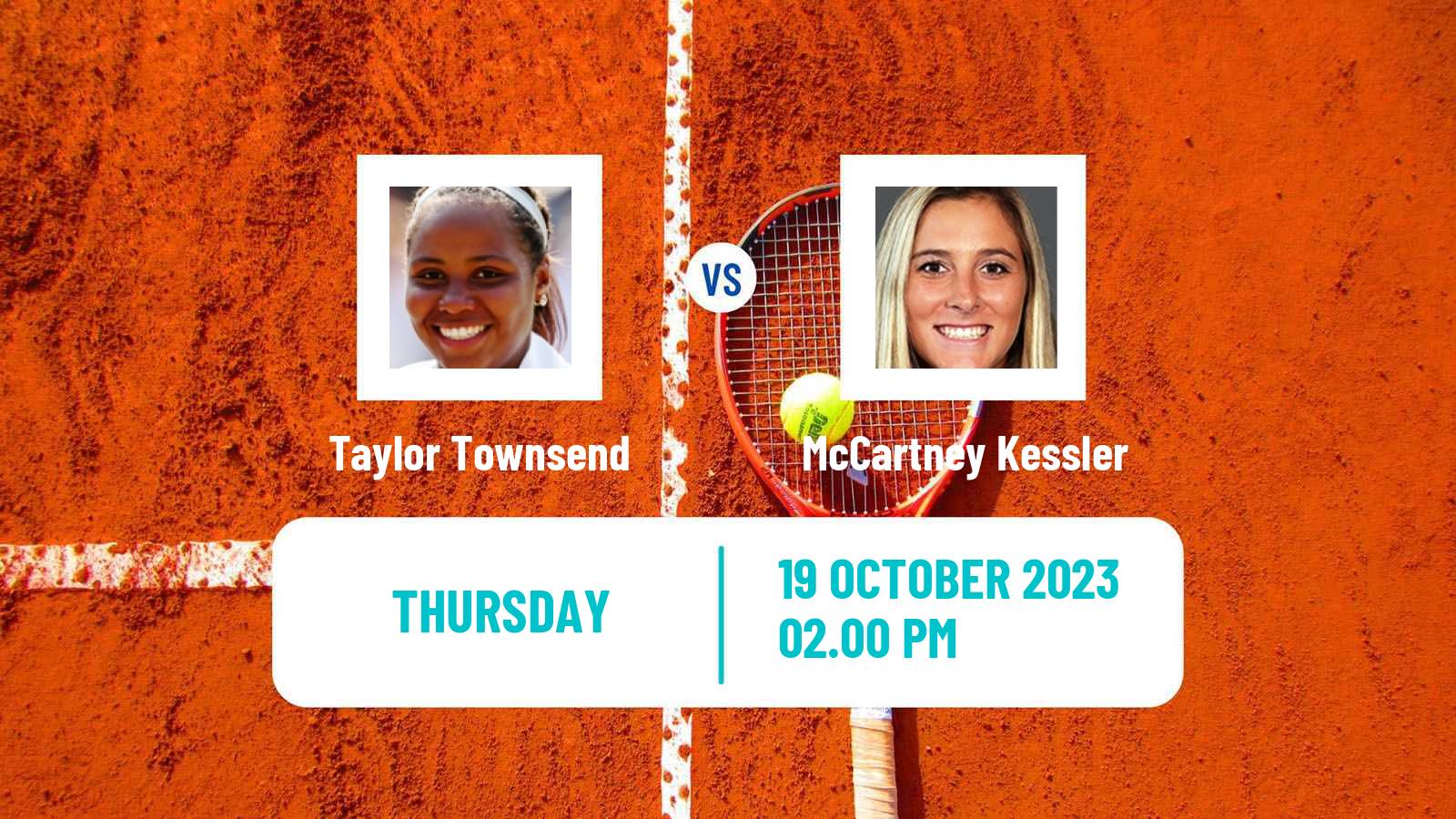 Tennis ITF W80 Macon Ga Women Taylor Townsend - McCartney Kessler