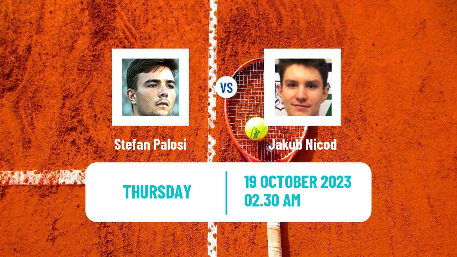 Tennis ITF M15 Heraklion 3 Men Stefan Palosi - Jakub Nicod