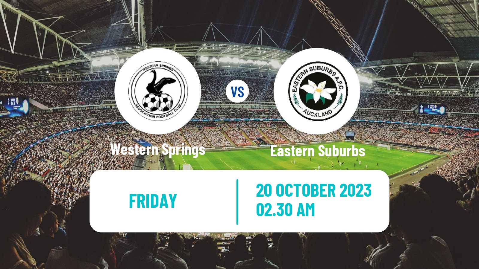 Soccer New Zealand National League Women Western Springs - Eastern Suburbs