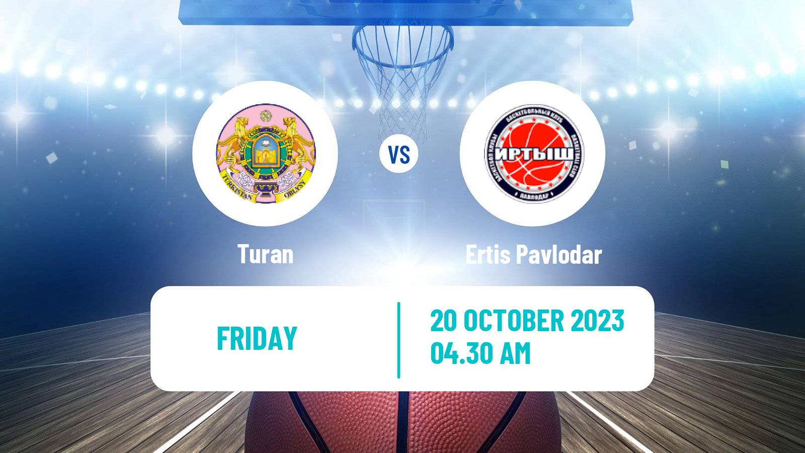 Basketball Kazakh National League Basketball Women Turan - Ertis Pavlodar