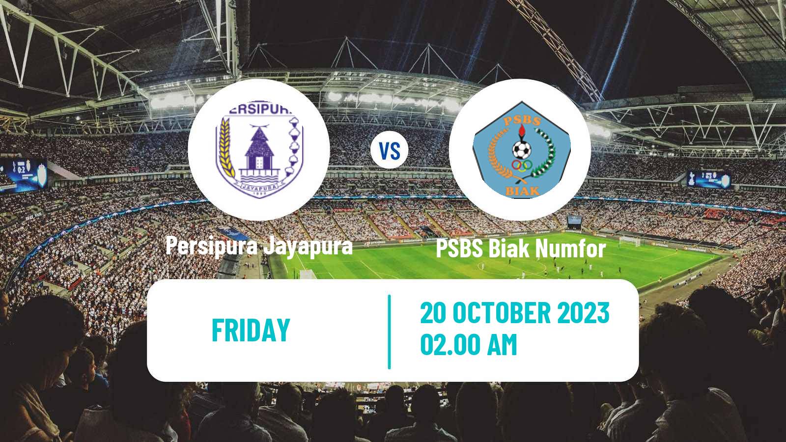 Soccer Indonesian Liga 2 Persipura Jayapura - PSBS Biak Numfor