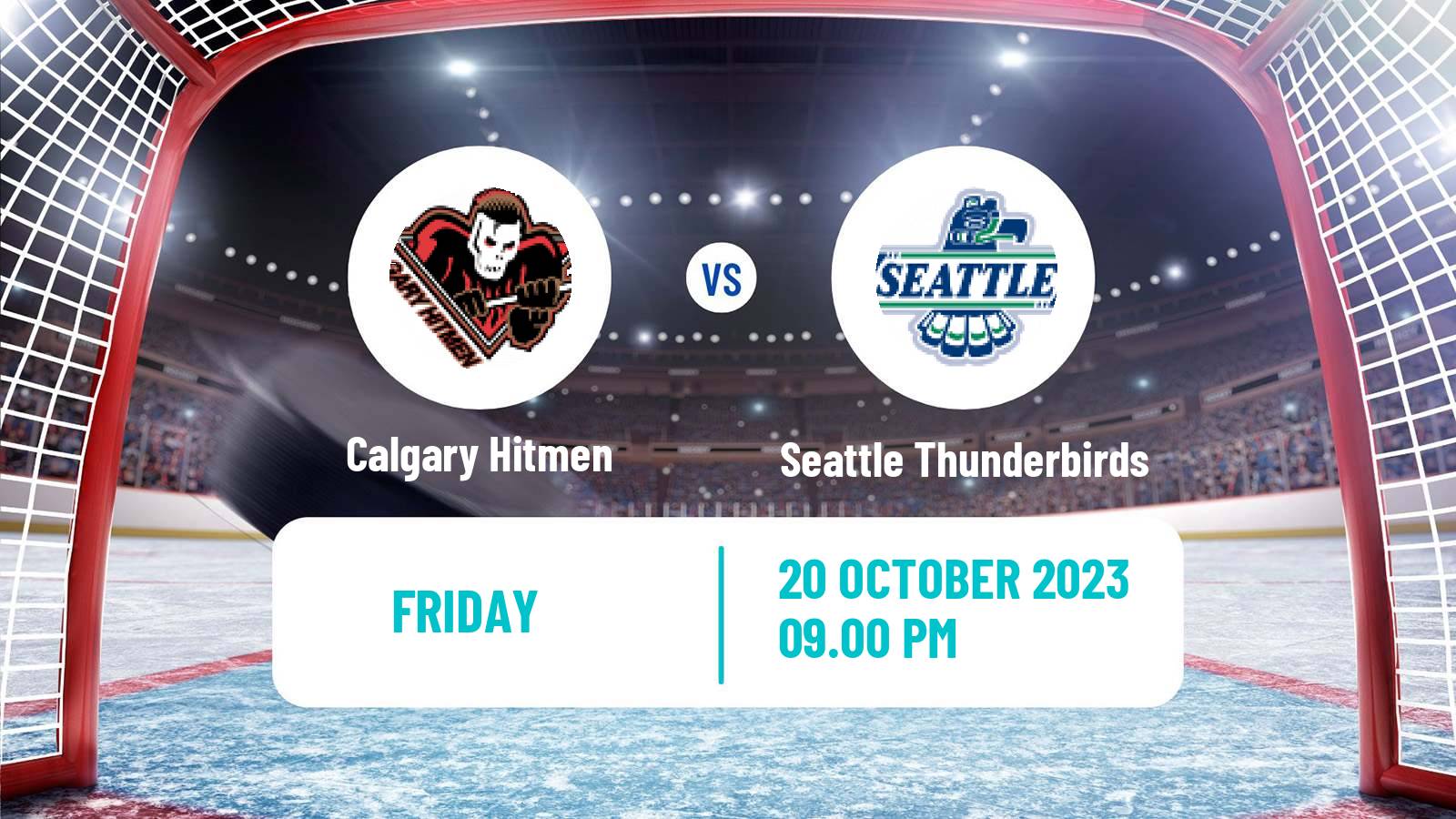 Hockey WHL Calgary Hitmen - Seattle Thunderbirds