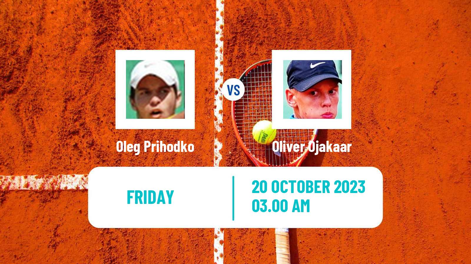 Tennis ITF M15 Heraklion 3 Men Oleg Prihodko - Oliver Ojakaar