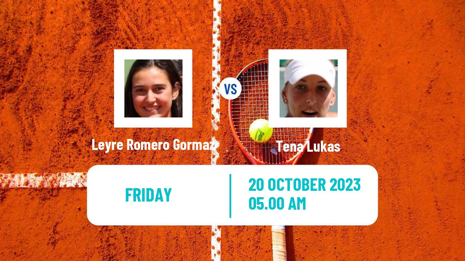 Tennis ITF W25 Santa Margherita Di Pula 10 Women Leyre Romero Gormaz - Tena Lukas
