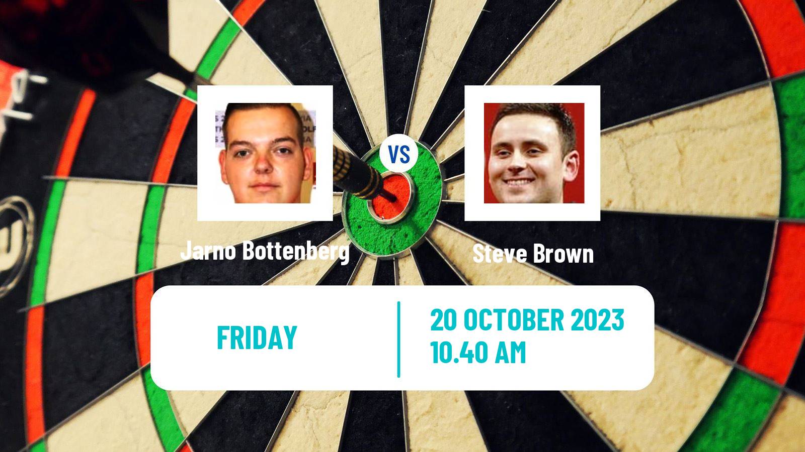 Darts Modus Super Series Jarno Bottenberg - Steve Brown