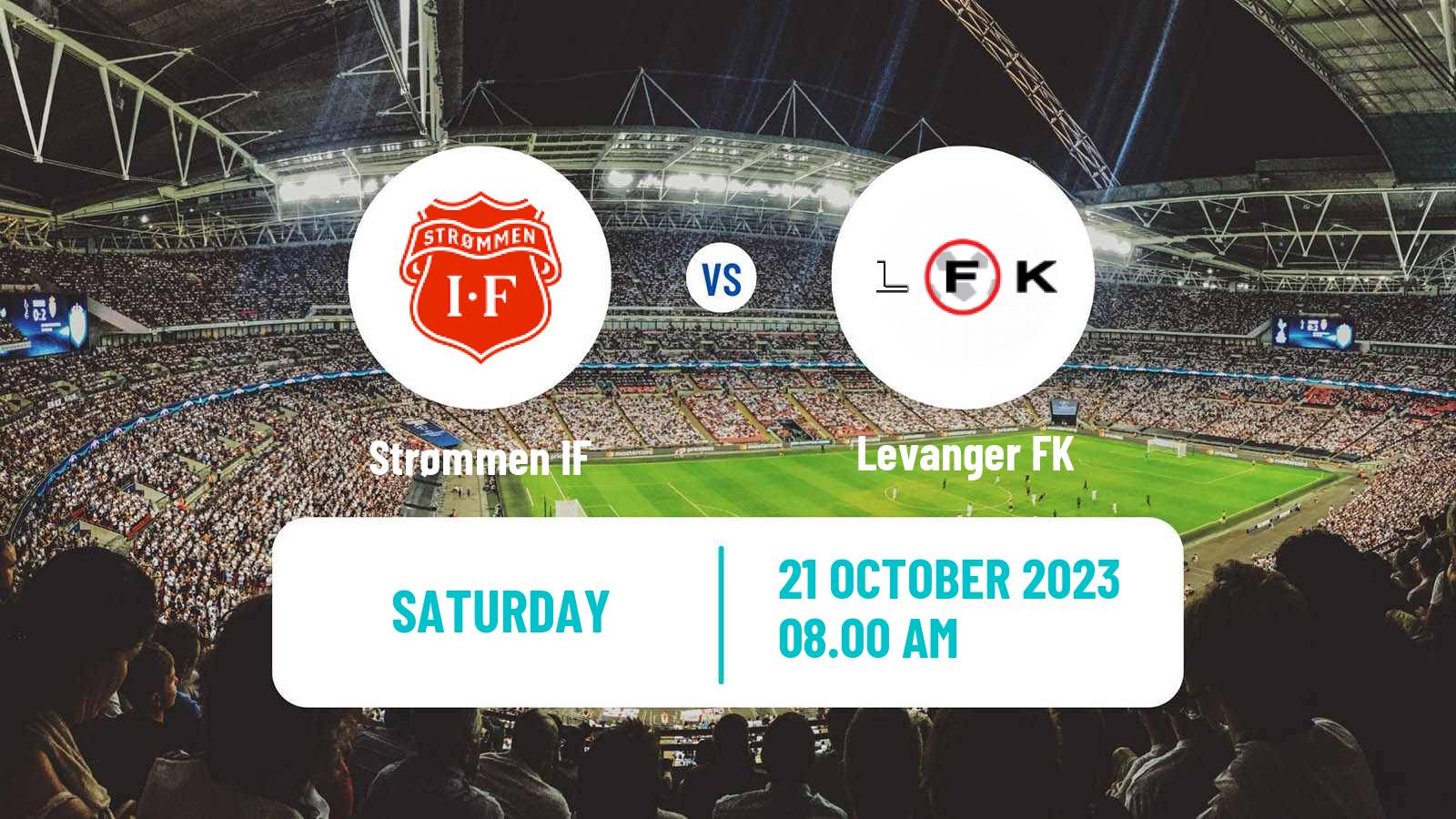 Soccer Norwegian Division 2 - Group 2 Strømmen - Levanger