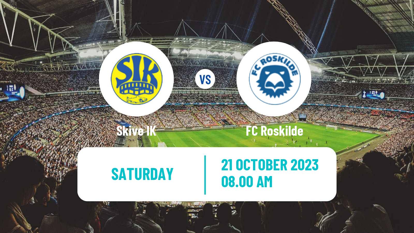 Soccer Danish 2 Division Skive IK - Roskilde