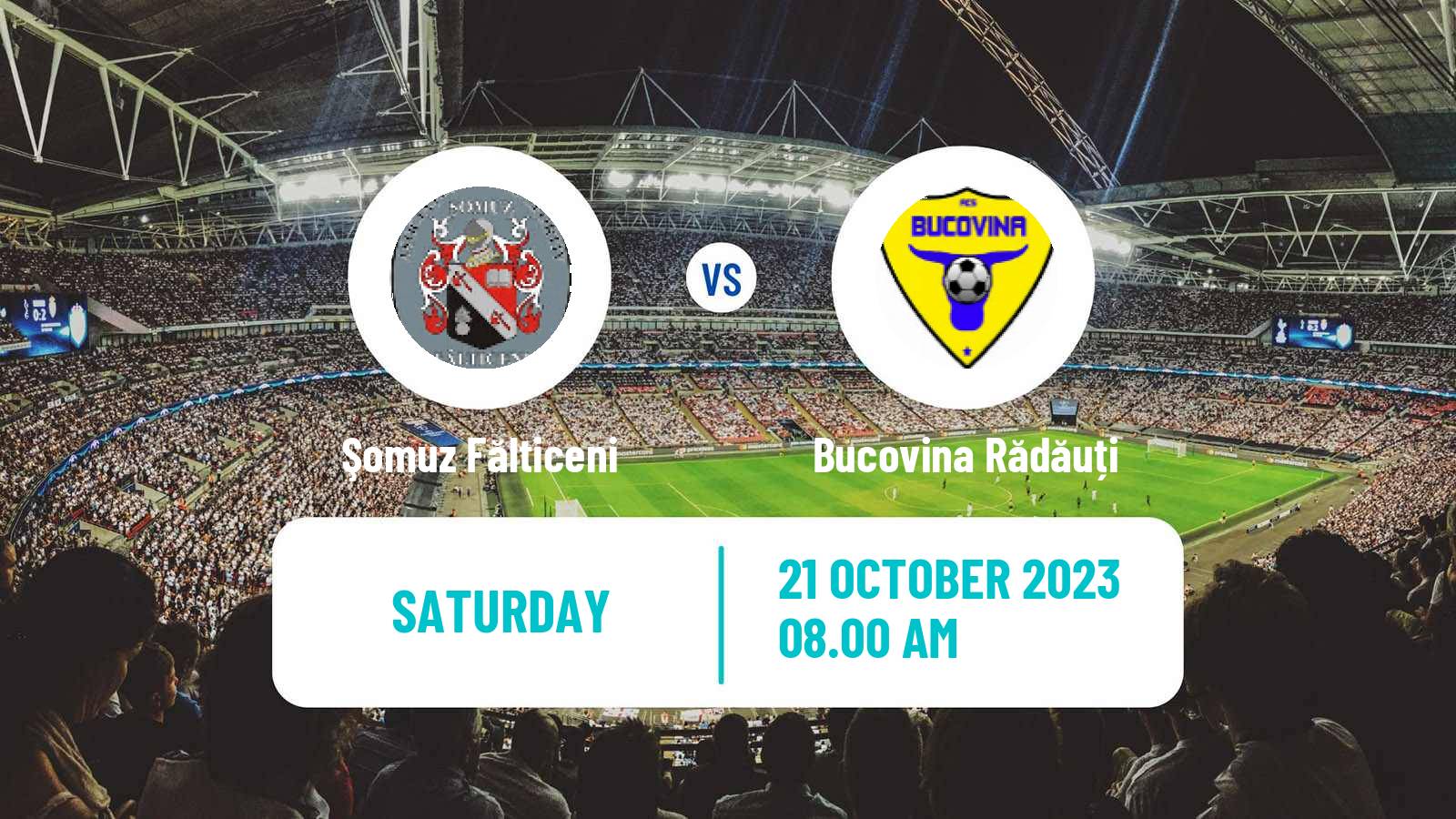Soccer Romanian Liga 3 - Seria 1 Şomuz Fălticeni - Bucovina Rădăuți